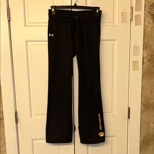 Under Armour Black Joggers MSU college small